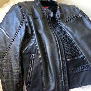 Dainese Leather Motorcycle Riding Jacket